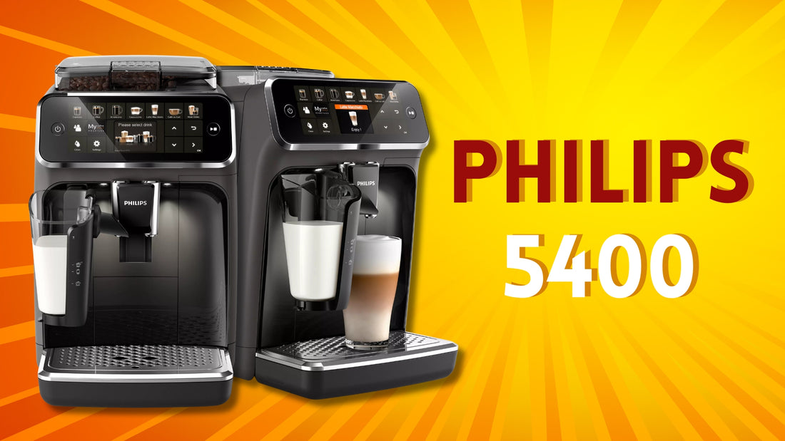 PHILIPS 5400, Descubre el modelo tope de gama de Philips. – Mr. Coffee  Reviews