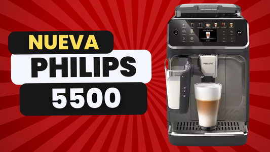 NUEVA PHILIPS 5500 | Todo lo que debes saber de la nueva superautomática 5500 series de Philips.